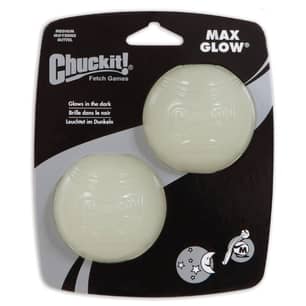 Thumbnail of the Chuckit Max Glow Ball Medium, 2 pack