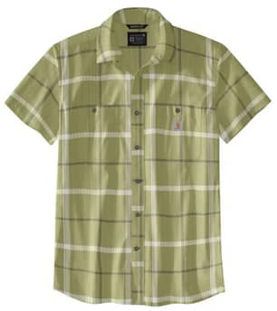 Thumbnail of the Carhartt® Rugged Flex® Relaxed Fit Lightweight Short-Sleeve Plaid Shirt