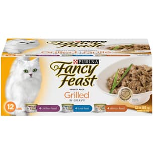 Thumbnail of the Fancy Feast Grilled Cat Food Variety Pack