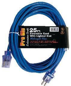 Thumbnail of the Pro Glo® 16/3 SJTW Lighted 25' Extension Cord with CGM