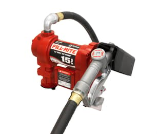 Thumbnail of the Fill-Rite® 12V DC 15 GPM Fuel Transfer Pump with Nozzle