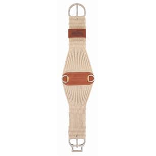 Thumbnail of the Natural Blend 27 Strand Roper Smart Cinch with  Roll Snug Cinch Buckle, 30"