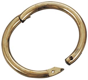 Thumbnail of the 3/8" x 3-1/2" Bull Ring in Blister Pack