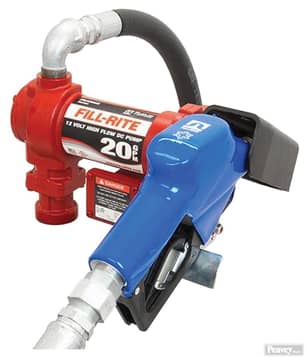 Thumbnail of the FILL-RITE® 12V DC 20 GPM Fuel Transfer Pump with Nozzle