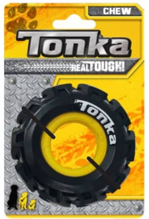 Thumbnail of the Tonka Seismic Tire 3.5" Dog Toy