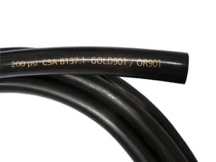 Thumbnail of the 3/4"x100' PE 250 PSI SERVICE LINE (GOLD 901) CSA PIPE WITH THE STRIPE