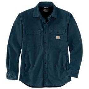 Thumbnail of the Carhartt Rugged Flex Relaxed Fit Canvas Fleece-Lined Shirt Jacket
