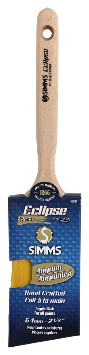 Thumbnail of the Eclipse 64mm angular sash brushes, Nylyn blend filaments superior pick-up and release for all paints