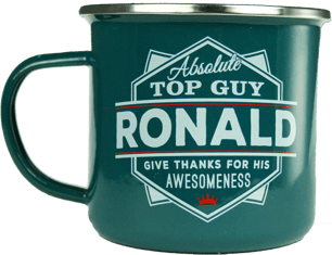 Thumbnail of the Top Guy® Ronald Mug