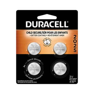 Thumbnail of the Duracell 2025 3V Lithium Coin battery, 4 Pack
