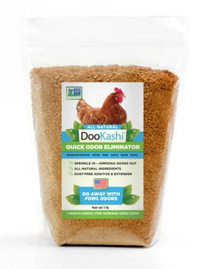 Thumbnail of the DooKashi for Poultry Coop Odor Eliminator and Compost Accelerator Deodorizer 2 lbs