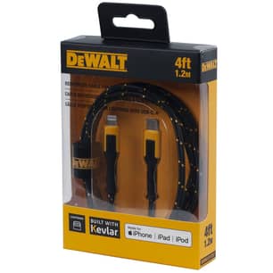 Thumbnail of the Dewalt Reinforced Cable for Lightning to USB-C, 4 ft.