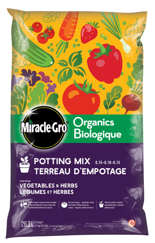 Thumbnail of the Miracle-Gro Organics Potting Mix for Vegetables and Herbs 0.15-0.10-0.15