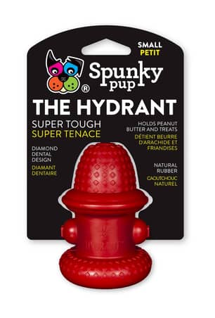 Thumbnail of the Spunky Pups Rubber Hydrant Small