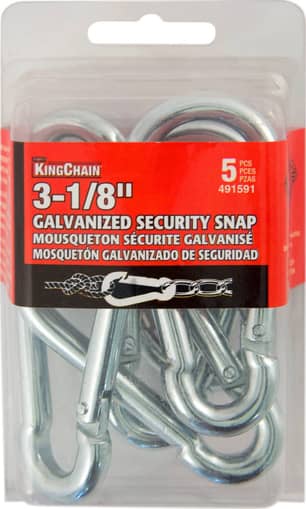 Thumbnail of the SECURITY SNAP-GALV 3 1/8"  5PK