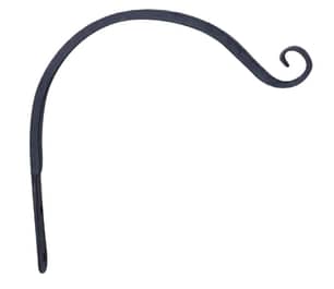 Thumbnail of the Wall Mount Forged Hook 16" Curved Up