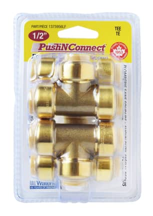 Thumbnail of the Push N' Connect 1/2" Tees 4 Pack