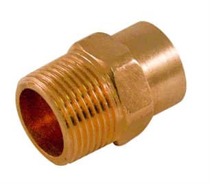 Thumbnail of the Aqua-Dynamic Copper Male Adapter 1/2 x 3/4 C x M