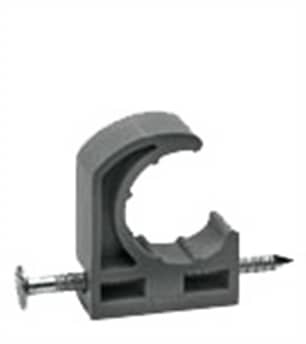 Thumbnail of the Oatey® 3/4 in. Half Clamp Pipe Clamp with Nail (100/Bag)
