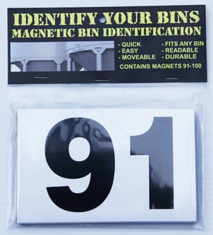 Thumbnail of the Northern Graphics Magnetic Bin Labels Number 91-100