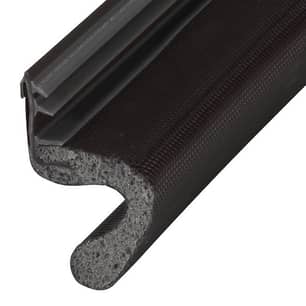 Thumbnail of the Climaloc Top & Side Door Seal 82" Black Vinyl Coated Foam