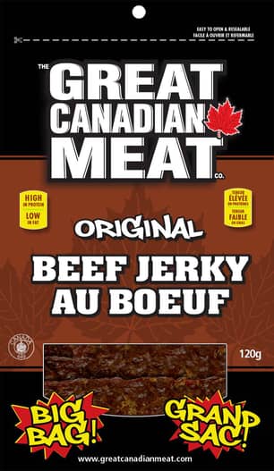 Thumbnail of the SNACK BEEF JERKY ORIGINAL 120G