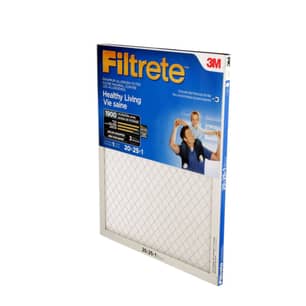 Thumbnail of the FILTRETE HEALTHY LIVING MAXIMUM ALLERGEN FILTER, MICROPARTICLE PERFORMANCE RATING 1900, 20 in x 25 in x 1 in