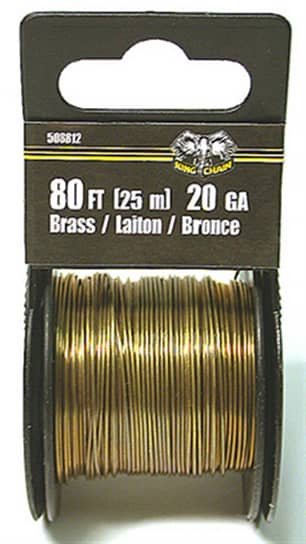 Thumbnail of the 20 Gauge Wire Spool - Brass 80ft.