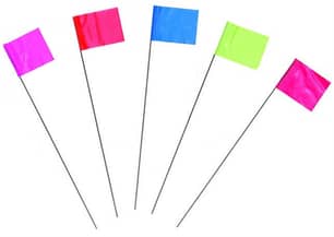 Thumbnail of the 21" C.H. HANSON PINK FLUORESCENT MARKING FLAGS