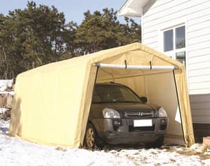Thumbnail of the Weatherfast® Portable Garage, Peak, 8' x 10' x 20'