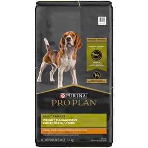Thumbnail of the Purina® Pro Plan® Specialized Weight Management Chicken & Rice Formula Adult Dog Food 15.4kg