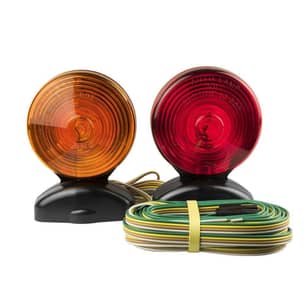 Thumbnail of the Magnetic Round Trailer Towing Light Kit