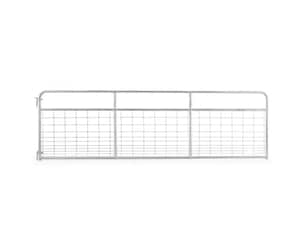 Thumbnail of the Tarter® Watchman Series Wire Mesh Gate, Galvanized, 14'