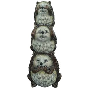 Thumbnail of the Angelo Decor Statue Hedgehog Trio 20"
