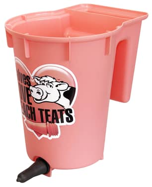 Thumbnail of the Peach Teats Single Calf Reversible Bucket, Pink