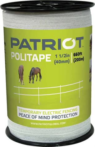 Thumbnail of the Patriot® Poli-Tape - 660ft - 1 1/2" 6 Strand White