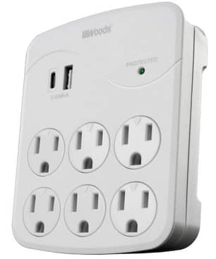 Thumbnail of the 6 OUTLET TAP 1000J PROTECTTION LED LIGHT TWO US