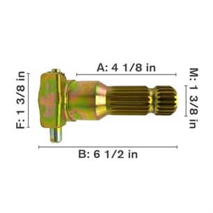 Thumbnail of the PTO ADAPTER 6F X21M