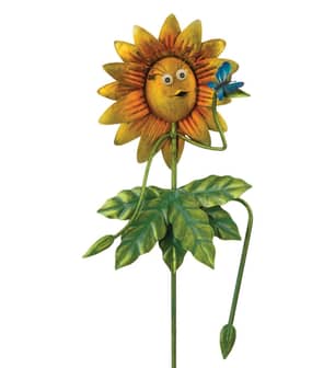 Thumbnail of the Be Jolly Garden Stake - Sunflower