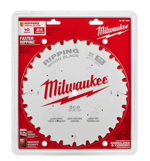 Thumbnail of the Milwaukee 10" 24T RIPPING SAW BLADE