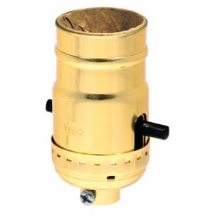 Thumbnail of the Medium Base Electrolier Push-Through Incandescent Lamp holder