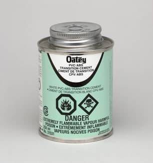 Thumbnail of the Oatey® ABS To PVC Medium Body White Transition Cement 118 ml