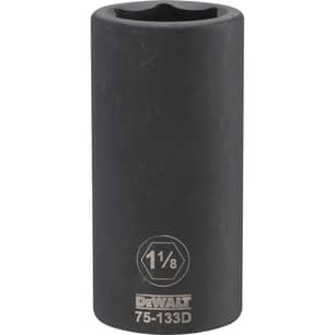 Thumbnail of the DeWalt® Impact Socket, 1-1/8" Socket, 3/4" Drive