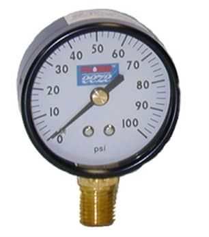 Thumbnail of the PLUMBeeze Pressure Gauge - 2" Dry - 1/4"LM 0-100 PSI - No Lead