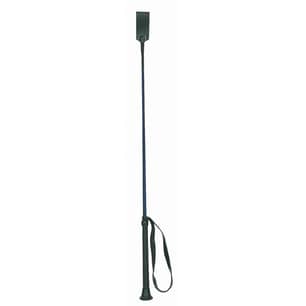 Thumbnail of the Weaver Riding Crop 24” Black Leather, Navy