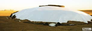 Thumbnail of the Amity -  Silage Bunker Cover 50x100 white/black