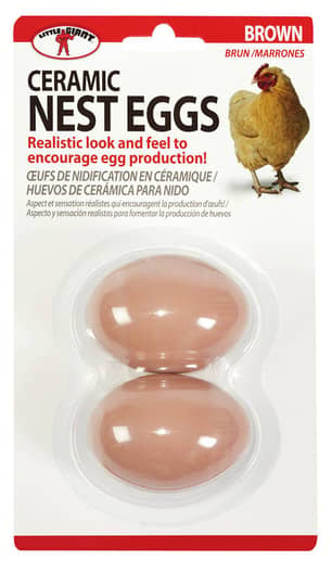 Thumbnail of the Ceramic Nest Eggs Brown