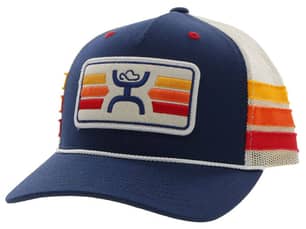 Thumbnail of the Hooey Sunset Hooey 5 Panel Trucker Cap With Rectangle Patch
