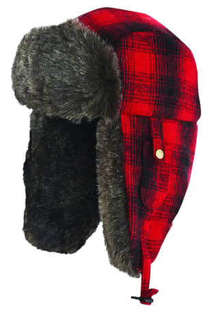 Thumbnail of the Plaid Aviator Lined Hat