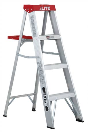 Thumbnail of the 4' ALUMINUM STEP LADDER| TYPE 3| 200 LB LIMIT WITH PAIL TRAY